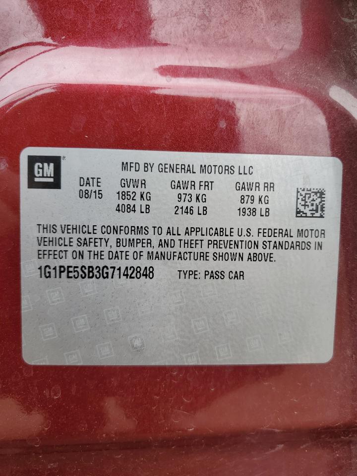 Chevrolet Cruze Lt Image 7