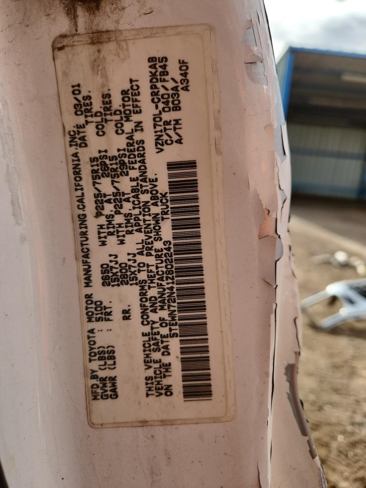 Toyota Tacoma Xtracab Image 8