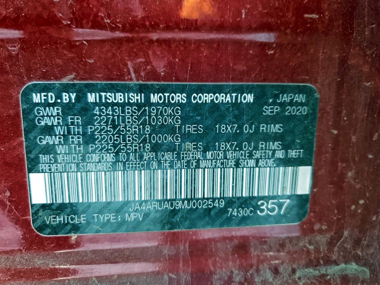 Mitsubishi Outlander Es Image 10