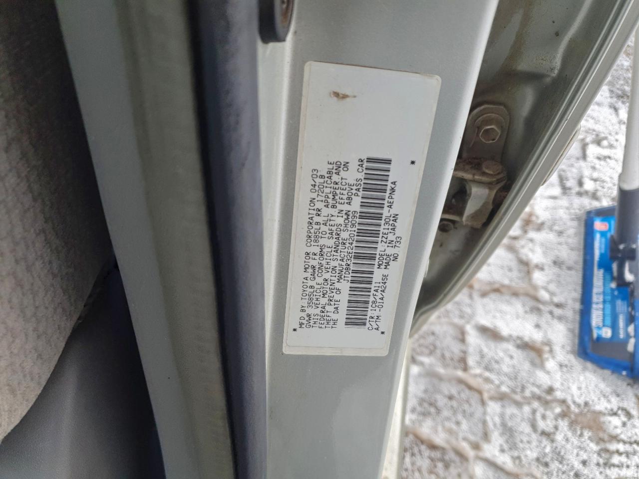 Toyota Corolla Ce Image 9