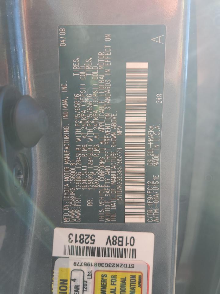 Toyota Sienna Ce Image 2