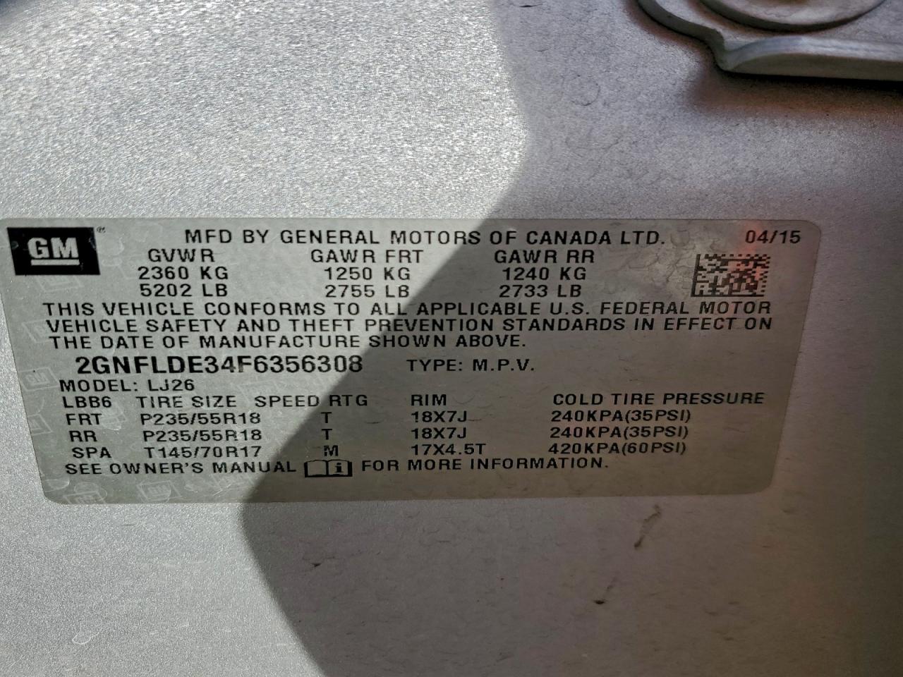 Chevrolet Equinox Ltz Image 11