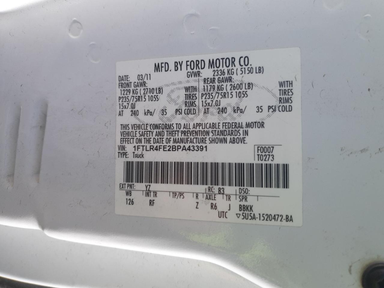 Ford Ranger Super Cab Image 2