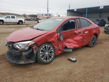  Salvage Toyota Corolla