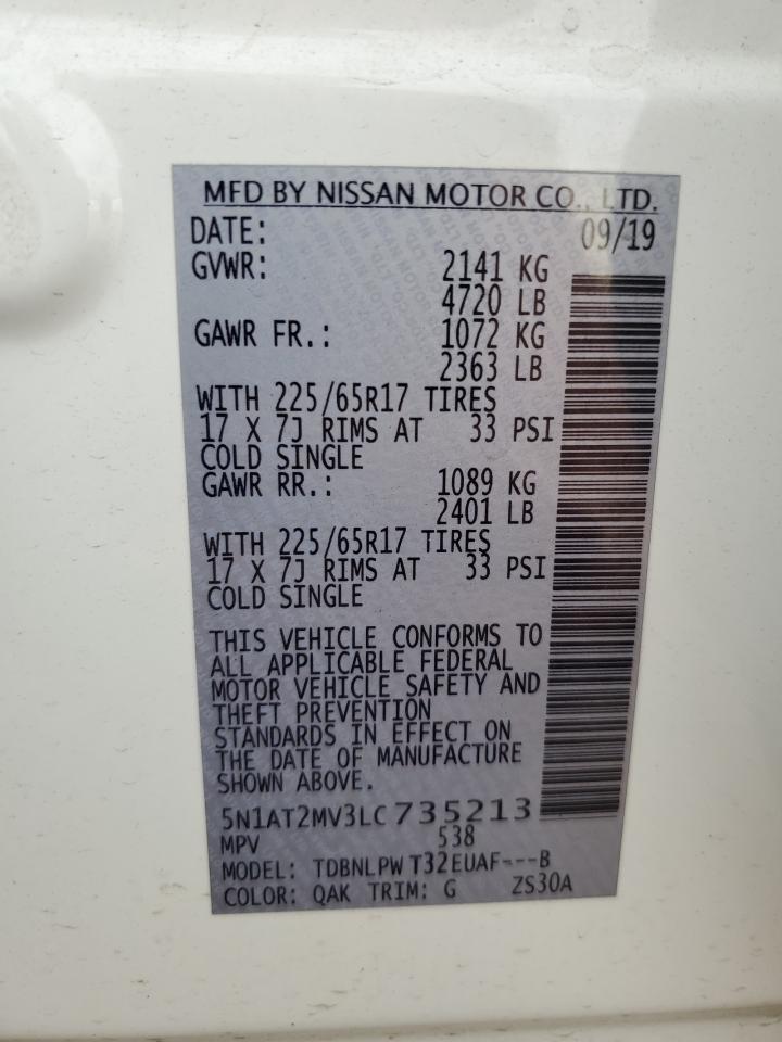 Nissan Rogue S Image 7