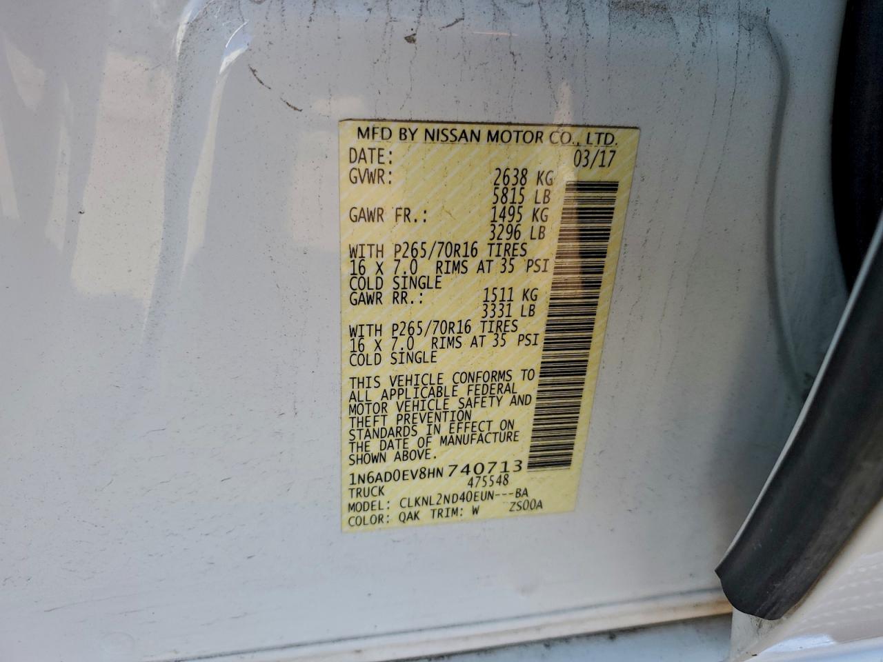 Nissan Frontier S Image 6