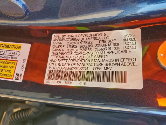 Honda Crv Sport-l Image 8