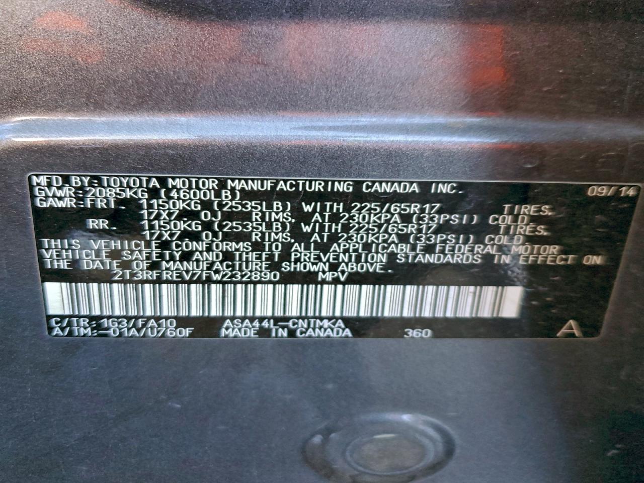 Toyota RAV4 Xle Image 5