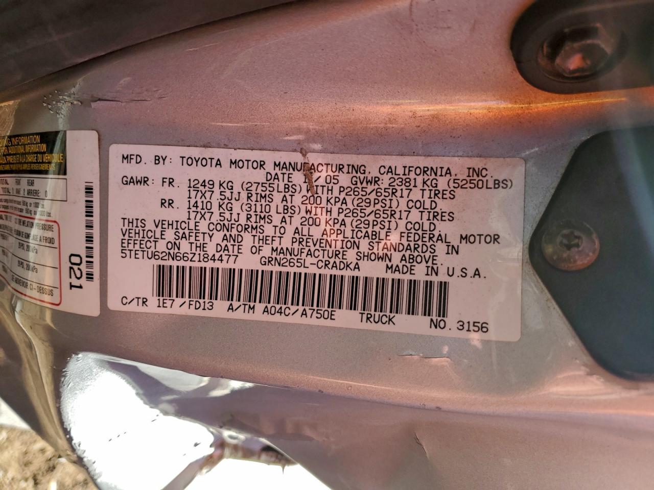 Toyota Tacoma Prerunner Access Cab Image 10