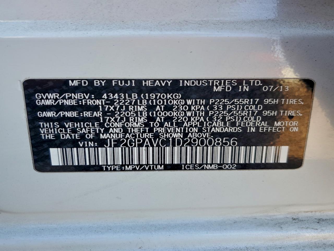 Subaru Xv 2.0 Premium Image 8