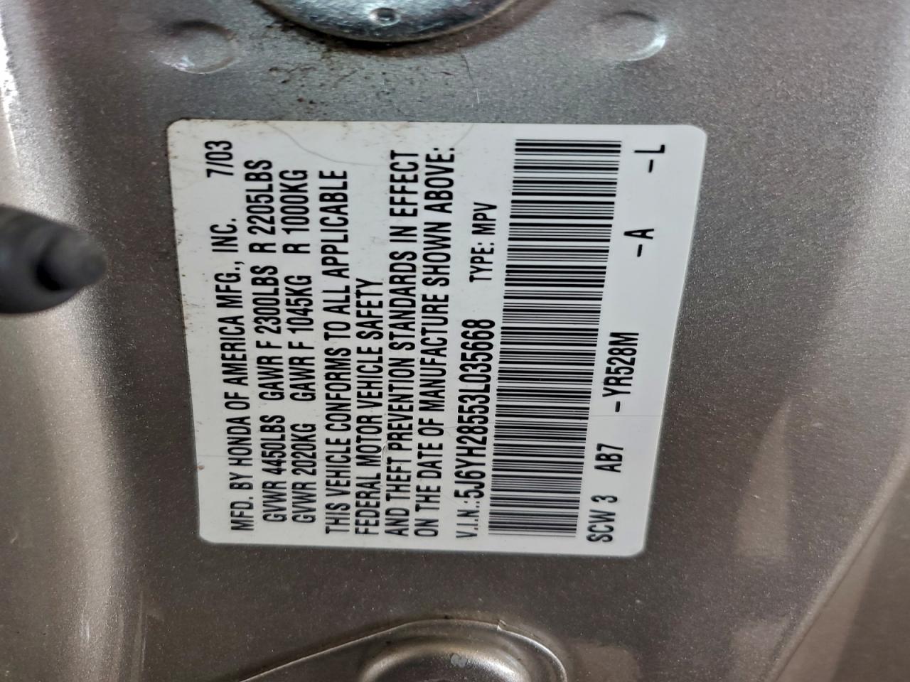 Honda Element Ex Image 9