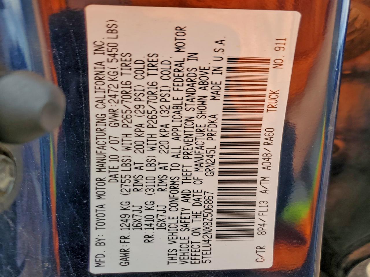 Toyota Tacoma Double Cab Image 11