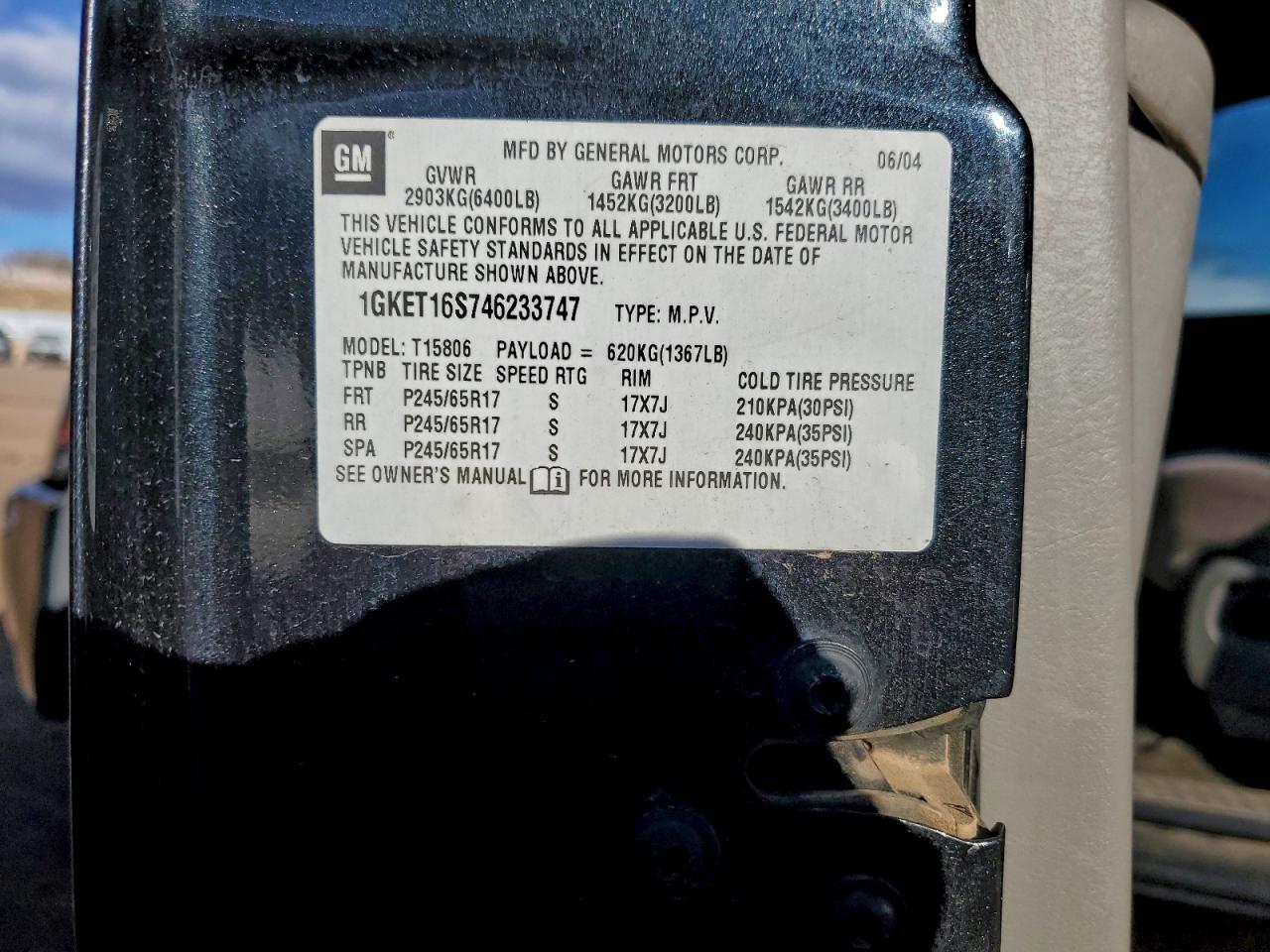 GMC Envoy Xl Image 11