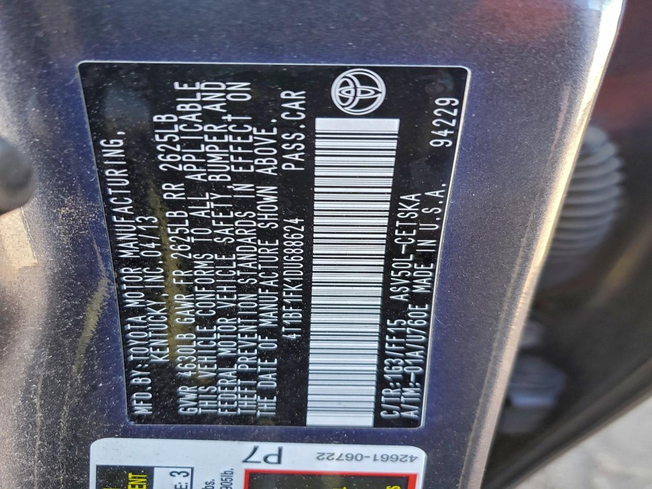 Toyota Camry L Image 12