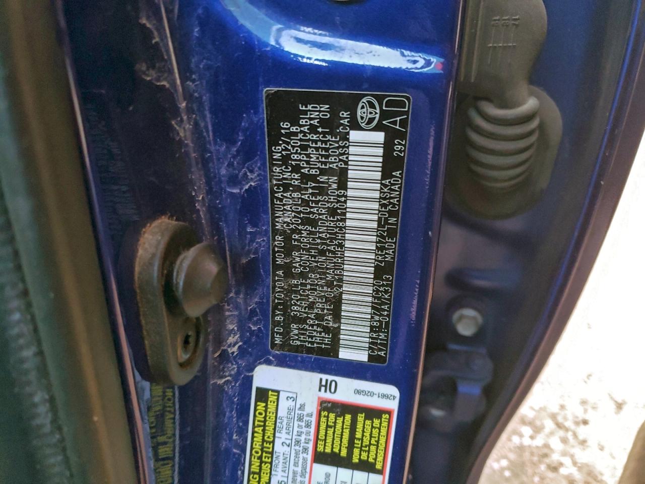 Toyota Corolla L Image 13