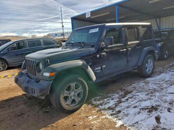  Salvage Jeep Wrangler