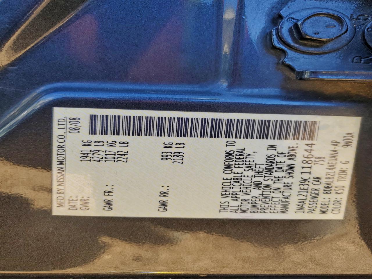 Nissan Altima 2.5 Image 8