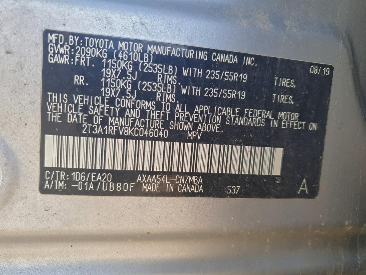 Toyota RAV4 Xle Premium Image 13