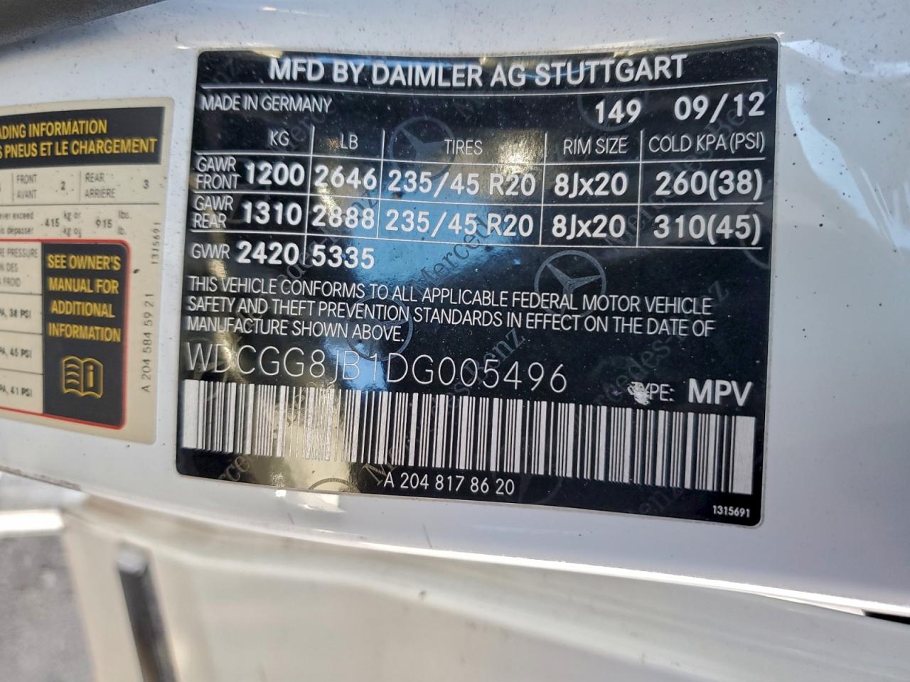 Mercedes-Benz GLK 350 4matic Image 9