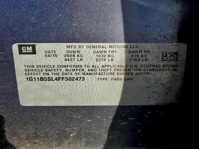 Chevrolet Malibu Ls Image 9