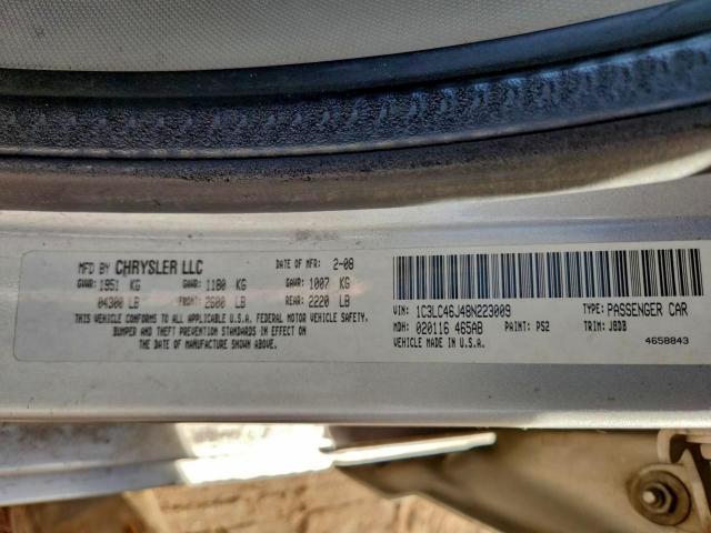 Chrysler Sebring Lx Image 11